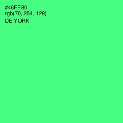 #46FE80 - De York Color Image