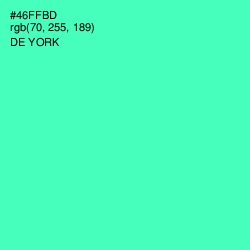 #46FFBD - De York Color Image