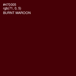 #470005 - Burnt Maroon Color Image