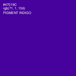 #47019C - Pigment Indigo Color Image