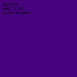 #47027D - Honey Flower Color Image