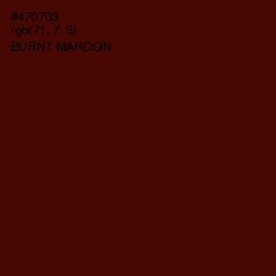 #470703 - Burnt Maroon Color Image