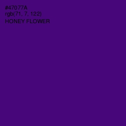 #47077A - Honey Flower Color Image