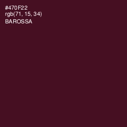 #470F22 - Barossa Color Image