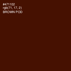 #471102 - Brown Pod Color Image