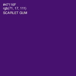 #47116F - Scarlet Gum Color Image