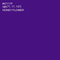 #47117F - Honey Flower Color Image