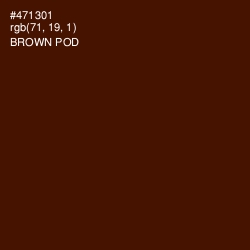 #471301 - Brown Pod Color Image