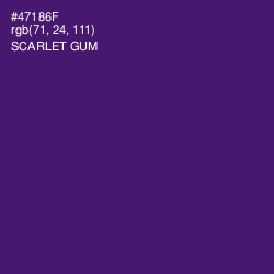 #47186F - Scarlet Gum Color Image