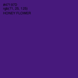 #47197D - Honey Flower Color Image