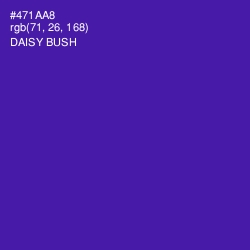 #471AA8 - Daisy Bush Color Image