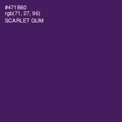 #471B60 - Scarlet Gum Color Image