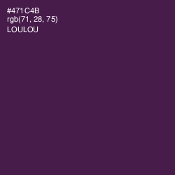 #471C4B - Loulou Color Image