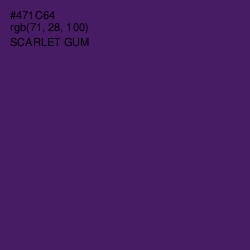 #471C64 - Scarlet Gum Color Image