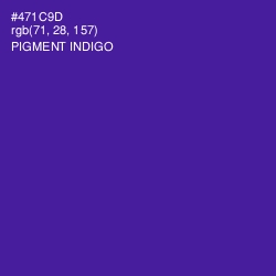#471C9D - Pigment Indigo Color Image
