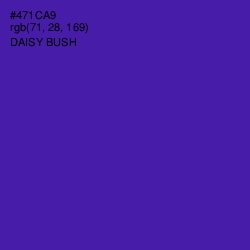 #471CA9 - Daisy Bush Color Image