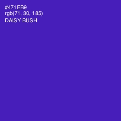 #471EB9 - Daisy Bush Color Image