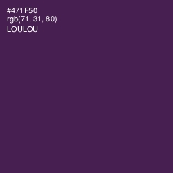 #471F50 - Loulou Color Image