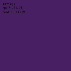 #471F62 - Scarlet Gum Color Image