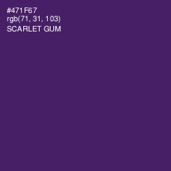 #471F67 - Scarlet Gum Color Image