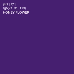 #471F71 - Honey Flower Color Image