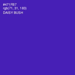 #471FB7 - Daisy Bush Color Image