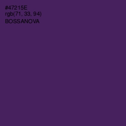 #47215E - Bossanova Color Image