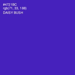 #4721BC - Daisy Bush Color Image