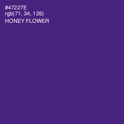#47227E - Honey Flower Color Image