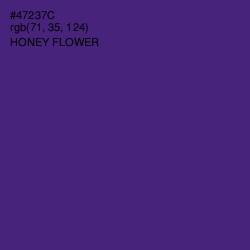 #47237C - Honey Flower Color Image