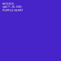 #4723CA - Purple Heart Color Image