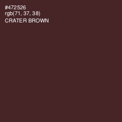 #472526 - Crater Brown Color Image