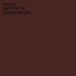 #472621 - Crater Brown Color Image