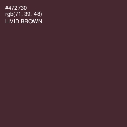 #472730 - Livid Brown Color Image