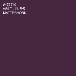 #472740 - Matterhorn Color Image