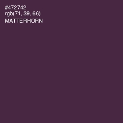 #472742 - Matterhorn Color Image