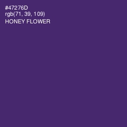 #47276D - Honey Flower Color Image