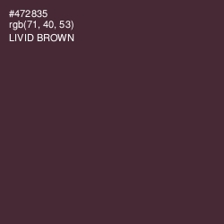 #472835 - Livid Brown Color Image