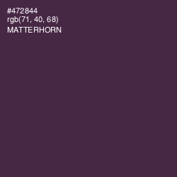 #472844 - Matterhorn Color Image