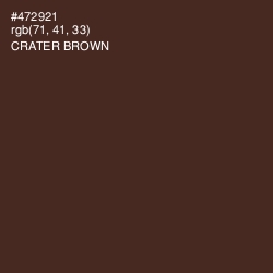 #472921 - Crater Brown Color Image