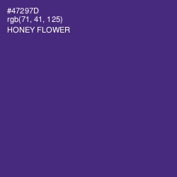 #47297D - Honey Flower Color Image