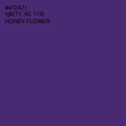 #472A71 - Honey Flower Color Image