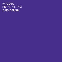 #472D8C - Daisy Bush Color Image