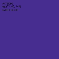 #472D90 - Daisy Bush Color Image