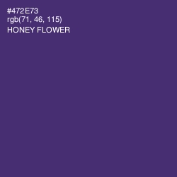 #472E73 - Honey Flower Color Image