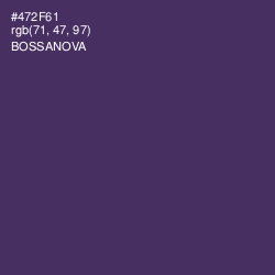 #472F61 - Bossanova Color Image