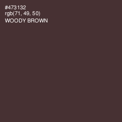 #473132 - Woody Brown Color Image