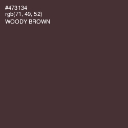 #473134 - Woody Brown Color Image