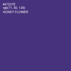 #47327E - Honey Flower Color Image