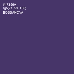 #47356A - Bossanova Color Image